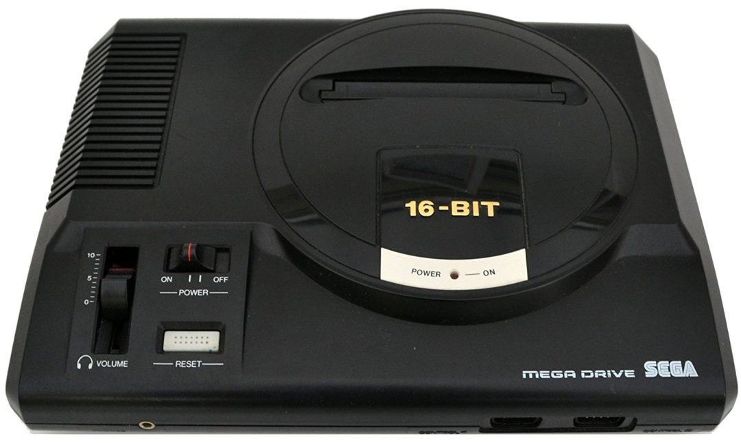 sega mega drive video games console