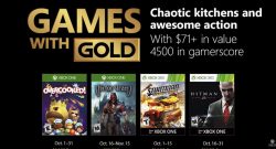 Xbox Games With Gold October 2018