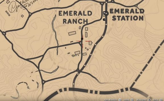 red dead redemption 2 fence map locations