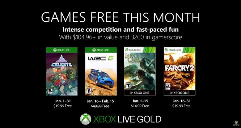 Games With Gold January 2019