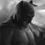 Batman in black and white