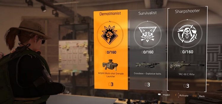 Division-2-specialisations-unlock-guide