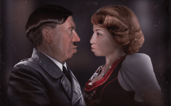 The player makes Hitler and Ava Kiss, Because Why Not