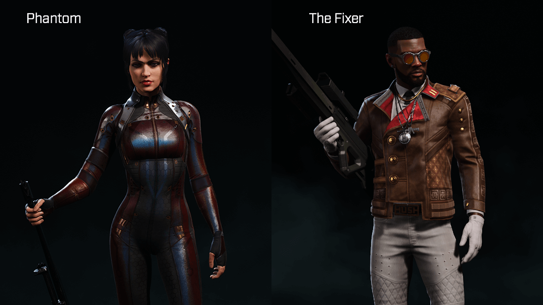 Rogue Company Sniper Phantom and The Fixercharacters