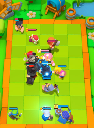 Clash Mini gameplay